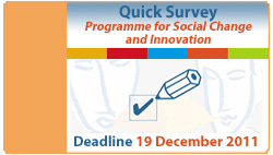 EU Programme for Social Change and Innovation: new consultation of the Europe 2020 Platform
