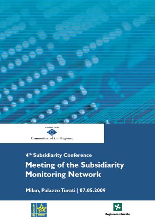 Second Technical Coordination Meeting of the Subsidiarity Monitoring Network